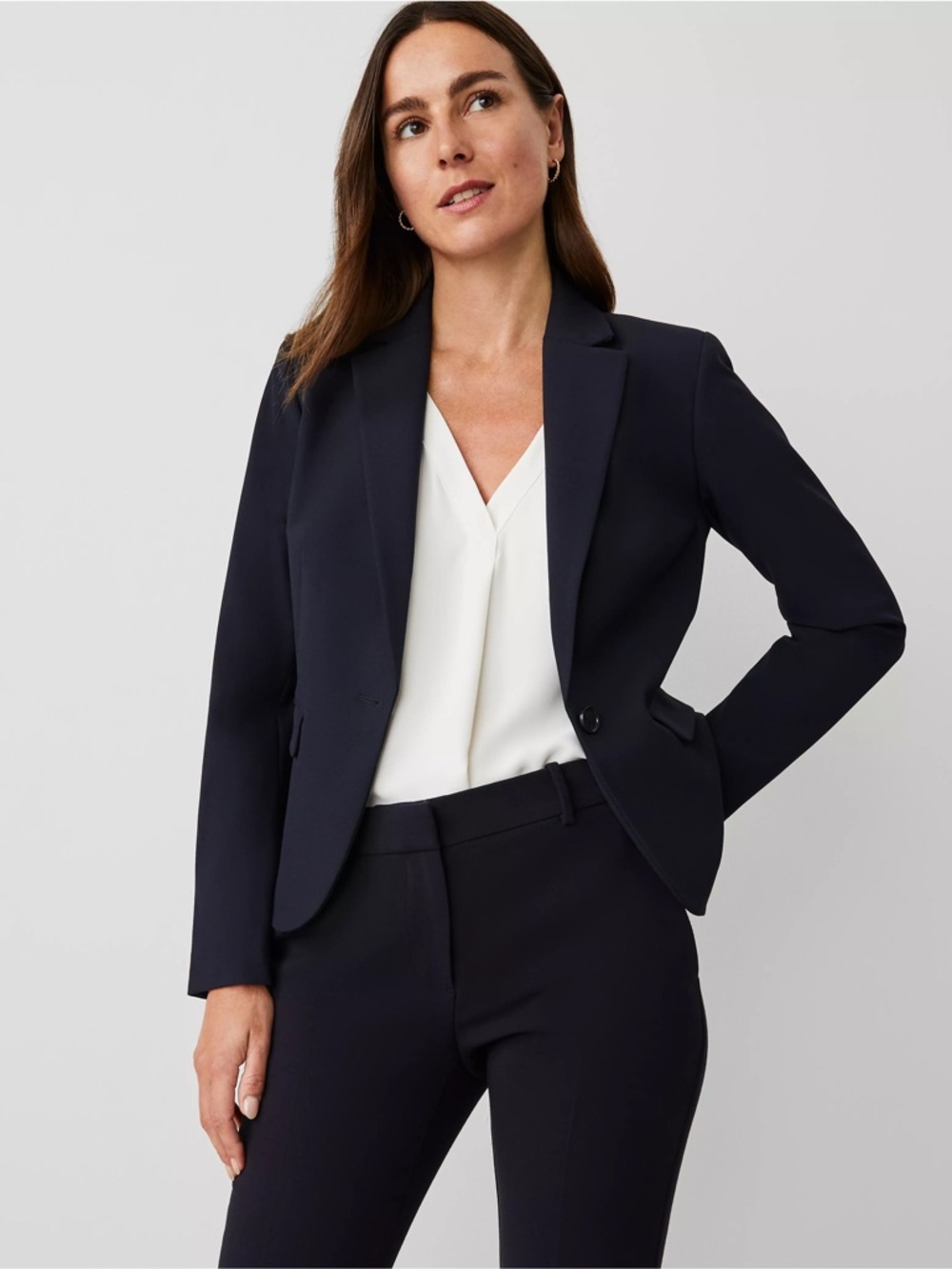 Ann Taylor Navy Blazer
